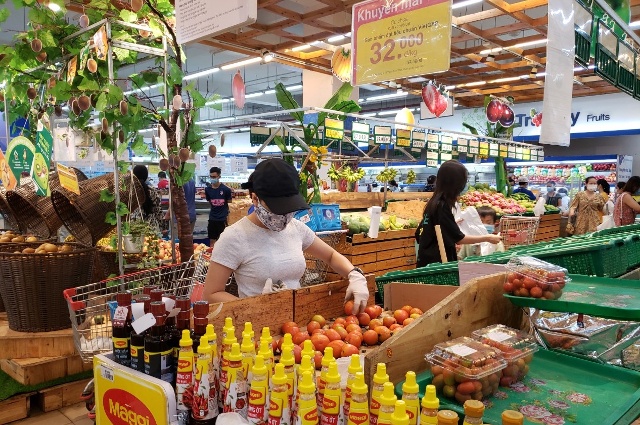 Đà Nẵng khuyến cáo người dân chỉ nên mua với số lượng đủ dùng nhằm tránh tạo sự đột biến. Ảnh: VGP/Lưu Hương