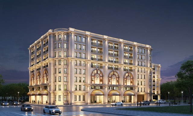 Hình minh họa dự án Khu căn hộ hàng hiệu Ritz-Carlton, Hà Nội.