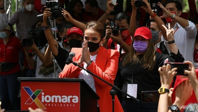 Ứng cử viên tổng thống Honduras Xiomara Castro muốn thiết lập quan hệ với Bắc Kinh nếu bà lên nắm quyền (Ảnh: AFP).