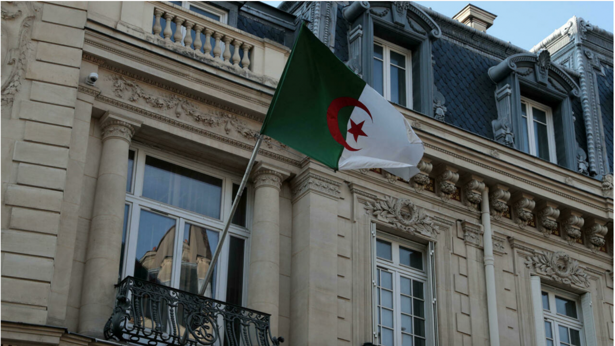 Đại sứ quán Algeria tại Paris, Pháp. Ảnh: Fance 24