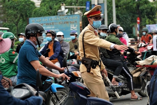 Có 4 hình thức xử phạt vi phạm giao thông. Ảnh: Tùng Giang
