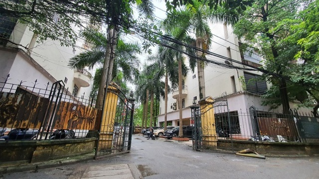 Khu nhà công vụ Hoàng Cầu, Hà Nội (Ảnh tư liệu).
