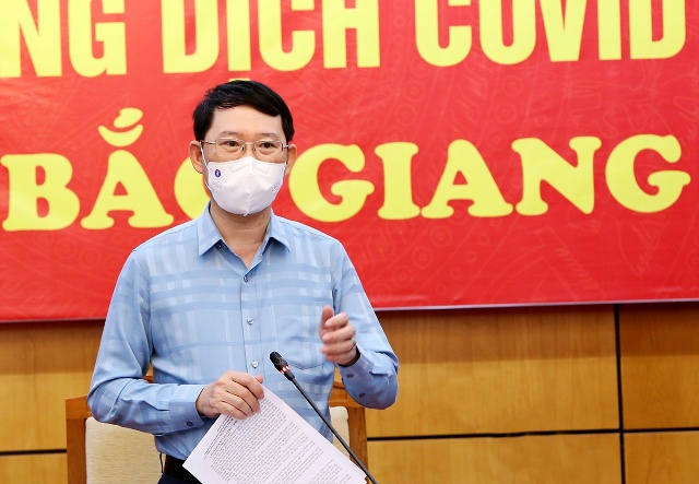 Chủ tịch UBND tỉnh Bắc Giang Lê Ánh Dương: Phấn đấu trong 5 ngày tới cắt đứt nguồn lây nhiễm tại huyện Yên Thế.