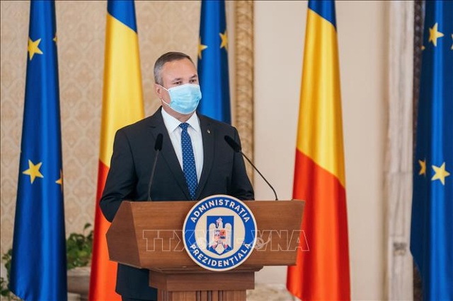 Thủ tướng Romania Nicolae Ciuca. Ảnh: AFP/TTXVN