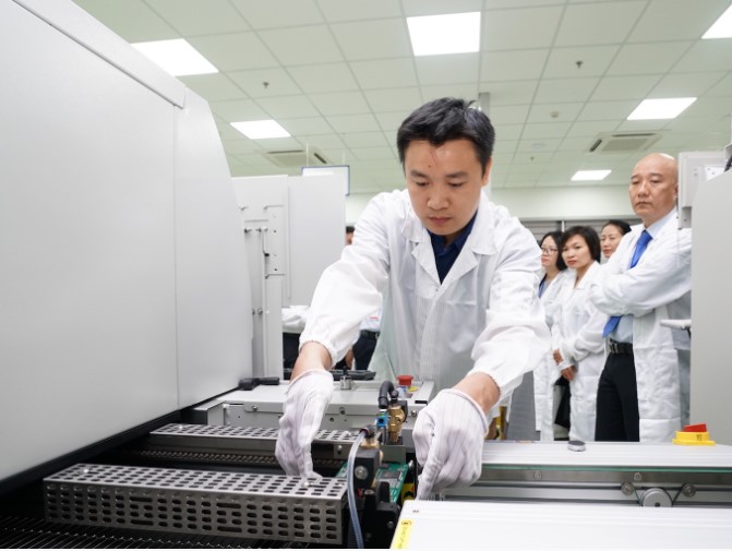 Một doanh nghiệp sản xuất và lắp ráp thiết bị điện tử công nghệ cao hoạt động tại Đà Nẵng