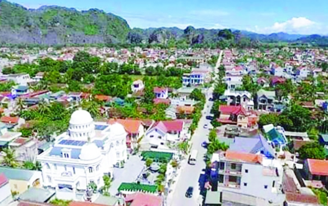 Thị trấn Quý Lộc, huyện Yên Định.