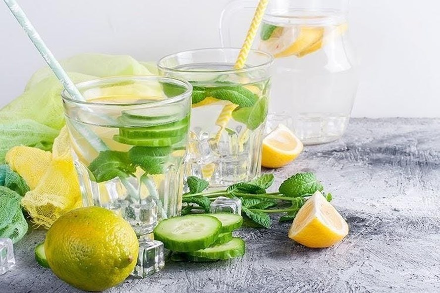 Detox giảm cân từ chanh và dưa chuột giúp giảm cân an toàn, hiệu quả.