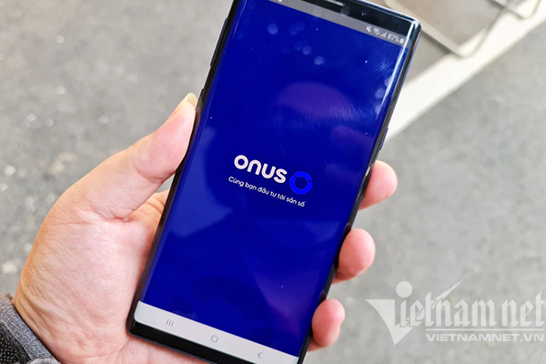 ONUS - ứng dụng đầu tư tiền số do người Việt phát triển. Ảnh: Trọng Đạt