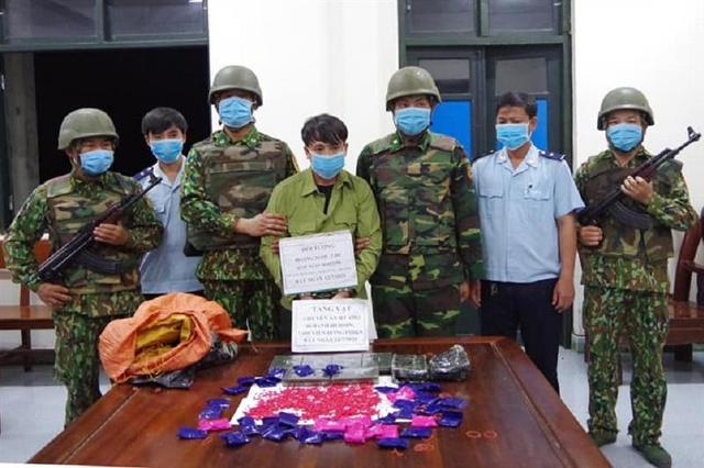Hải quan Hà Tĩnh phối hợp với Biên phòng, Công an Hà Tĩnh bắt giữ một vụ ma túy lớn