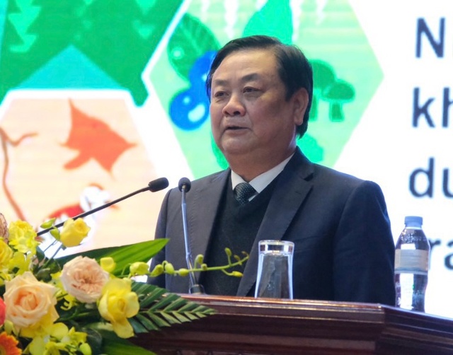 Bộ trưởng Bộ NN&PTNT Lê Minh Hoan đề nghị phát triển kinh tế rừng không làm mất đi các giá trị hiện hữu của rừng - Ảnh: VGP/Đỗ Hương