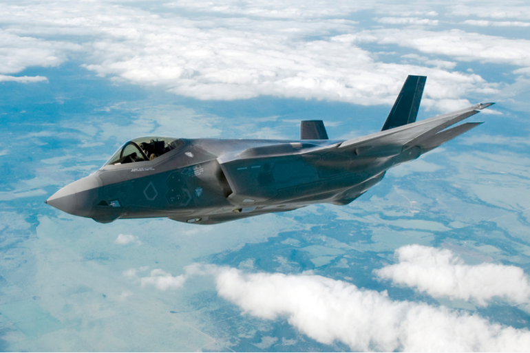 Một tiêm kích F-35 (Ảnh: Lockheed).