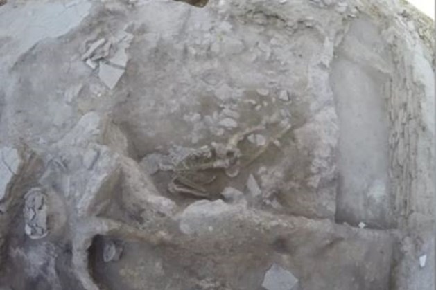 Dấu tích về thảm họa sóng thần thời cổ đại được tìm thấy tại một địa điểm khảo cổ ở Thổ Nhĩ Kỳ. Ảnh: The University of Ankara