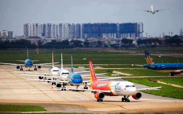 Hàng không tăng tần suất nhiều đường bay quốc tế.