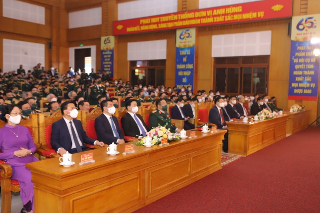 Lễ đón nhận huân chương chiến công hạng nhất và kỷ niệm 65 năm thành lập nhà máy Z111
