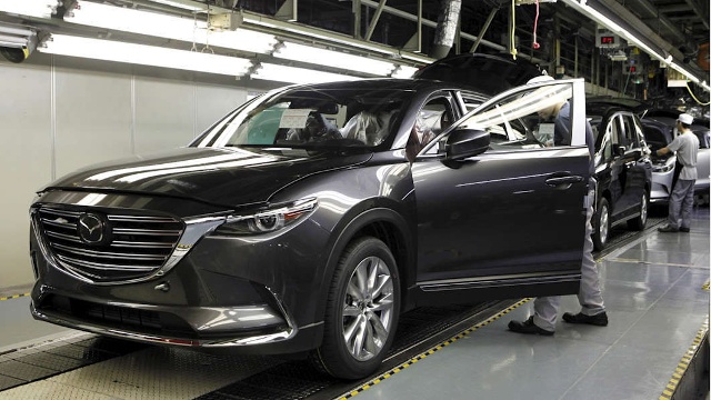 Mazda phải tạm dừng 2 nhà máy trong 2 ngày của tháng 4.