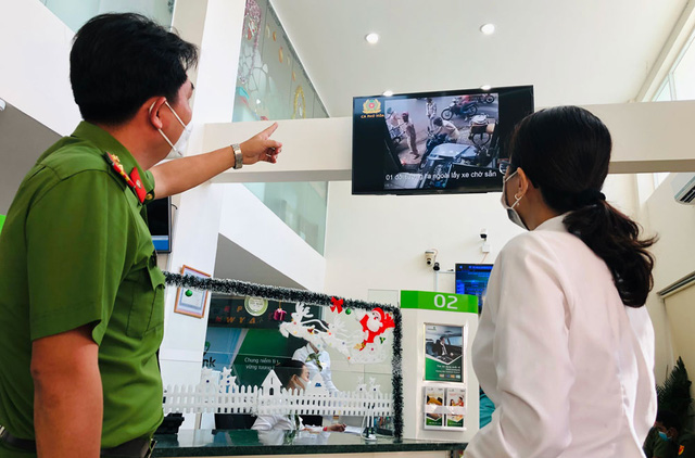 Lực lượng công an hướng dẫn các bước phòng, chống tội phạm cướp ngân hàng