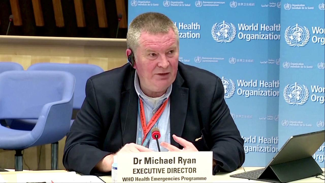 Gi&aacute;m đốc c&aacute;c chương tr&igrave;nh khẩn cấp của WHO, &ocirc;ng Michael Ryan 
