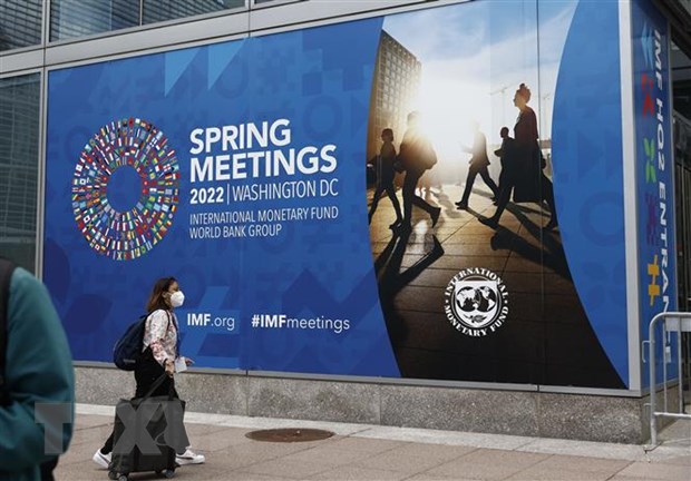 Trụ sở Quỹ Tiền tệ Quốc tế (IMF) tại Washington DC. 