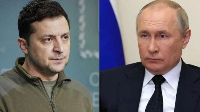 Tổng thống Nga Vladimir Putin và Tổng thống Ukraine Volodymyr Zelensky (Ảnh: Getty).