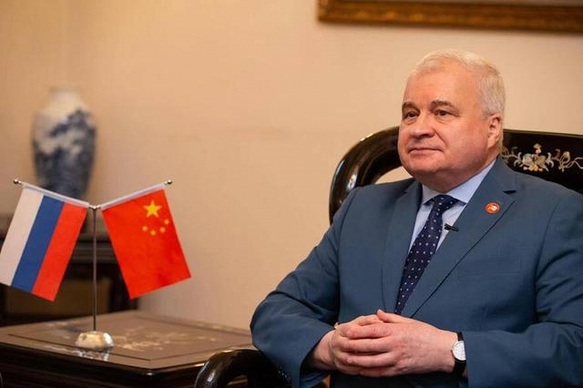 Đại sứ Nga tại Trung Quốc Andrey Denisov. Ảnh: Thời báo Hoàn cầu.