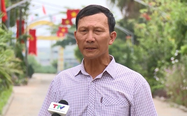 Ông Nguyễn Văn Viên  Bí thư Chi bộ, Trưởng thôn Yên Minh, xã Trường Sơn, huyện Nông Cống, tỉnh Thanh Hóa  (Xây dựng nông thôn mới là nâng cao đời sống văn hóa, tinh thần cho Nhân dân. Từ chủ trương đúng đắn đó, sau khi được triển khai, Nhân dân ủng hộ, đồng tình rất cao, đặc biệt là vai trò nòng cống của các đồng chí cán bộ, Đảng viên, Nhân dân và con em xa quê đã ủng hộ xây dựng &quot;