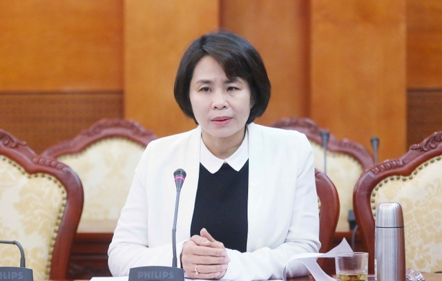 Bà Lê Thị Hoàng Yến – Phó Tổng cục trưởng Tổng cục Thể dục Thể thao