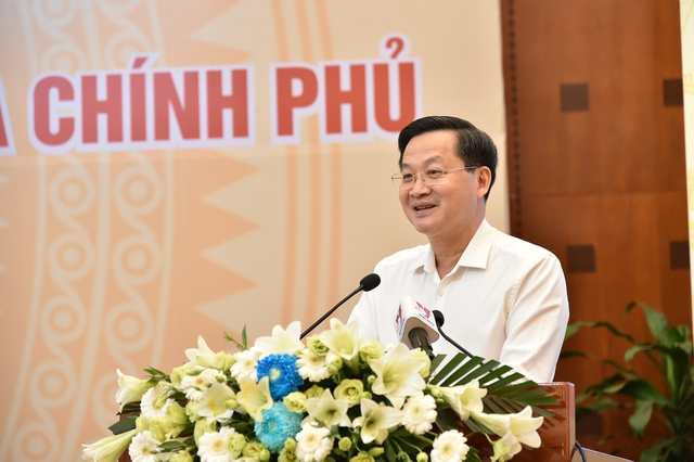 Ph&oacute; Thủ tướng Ch&iacute;nh phủ L&ecirc; Minh Kh&aacute;i l&agrave;m Chủ tịch Hội đồng Tư vấn ch&iacute;nh s&aacute;ch t&agrave;i ch&iacute;nh, tiền tệ Quốc gia - Ảnh: VGP