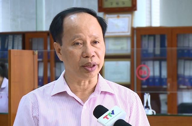 Ông Nguyễn Tiến Trứ, Phó Giám đốc Ngân hàng chính sách xã hội chi nhánh Thanh Hóa