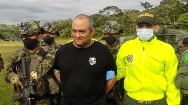 Trùm ma túy khét tiếng Colombia bị dẫn độ sang Mỹ. Ảnh: Colombian Armed Forces