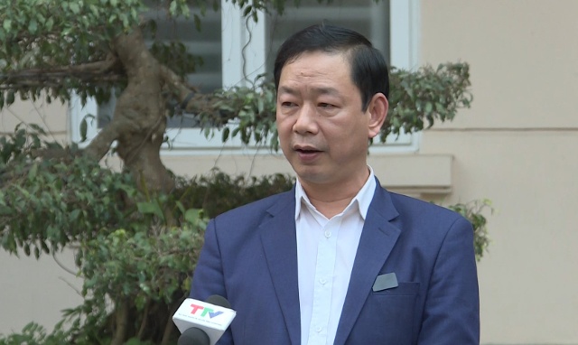 Ông Tạ Hồng Lựu, Phó Giám đốc Sở Giáo dục và Đào tạo tỉnh Thanh Hoá 