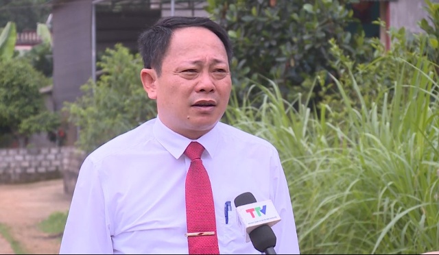 Ông Trịnh Quốc Vinh, Giám đốc Agribank Nam Thanh Hóa chi nhánh Nông Cống 