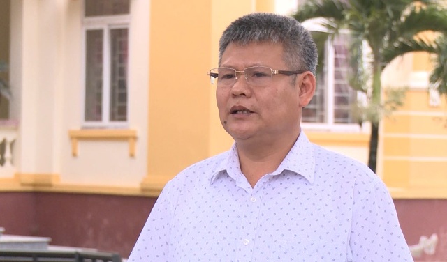 Ông Nguyễn Hữu Quang, Chủ tịch UBND xã Yên Thọ, huyện Như Thanh 