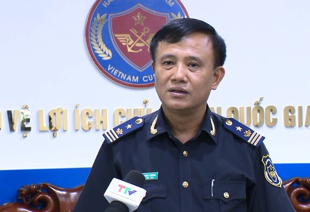 Ông Lê Xuân Cương, Phó Cục trưởng Cục Hải quan tỉnh Thanh Hóa