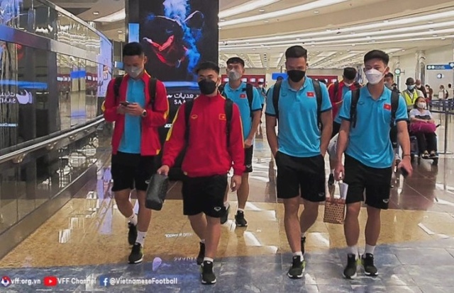 U23 Việt Nam đã có mặt tại UAE để chuẩn bị cho chuyến tập huấn trước giải U23 châu Á (Ảnh: VFF).