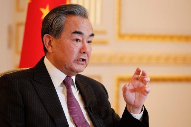 Ngoại trưởng Trung Quốc Vương Nghị. Ảnh: AFP.