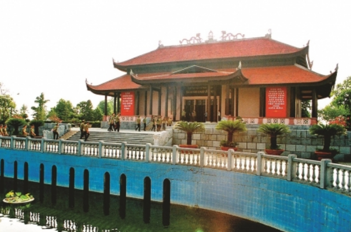Khu văn hóa tưởng niệm Chủ tịch Hồ Chí Minh.