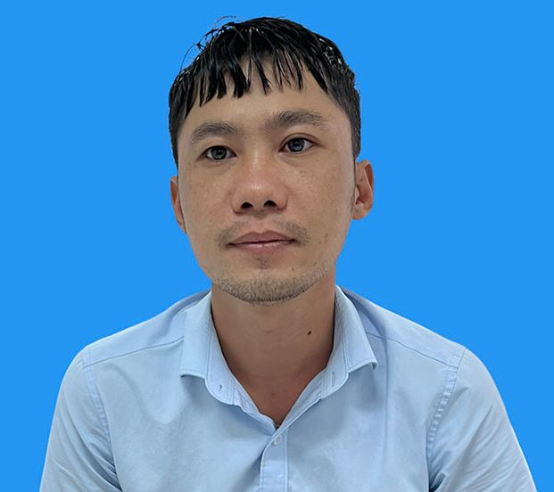 Bị can Nguyễn Đức Tài tại cơ quan điều tra. (Ảnh: Công an cung cấp) 