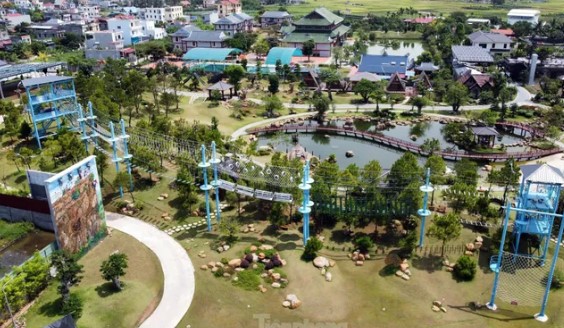 Một phần trong Khu du lịch sinh thái BigSun.