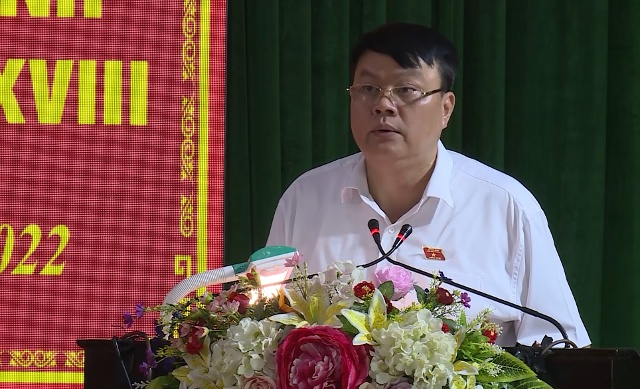 Thay mặt lãnh huyện, ông Bùi Huy Toàn, Chủ tịch UBND huyện Ngọc Lặc đã tiếp thu, giải trình những kiến nghị thuộc thảm quyền của huyện