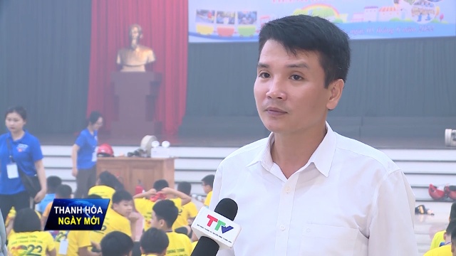 Ông Nguyễn Xuân Thành, Phó Giám đốc Trung tâm Hoạt động và Bồi dưỡng Cán bộ Thanh thiếu niên Thanh Hóa