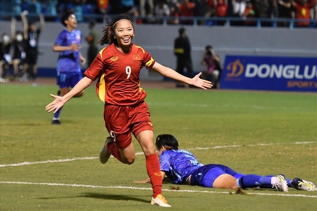 Đội tuyển nữ Việt Nam đang là đương kim vô địch của giải bóng đá nữ vô địch Đông Nam Á 2022. Ảnh: Minh Hiếu