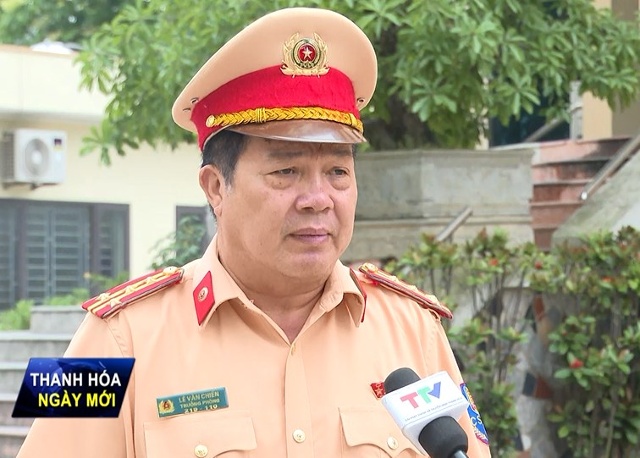 Đại tá Lê Văn Chiến, Trưởng phòng Cảnh sát Giao thông, Công an tỉnh Thanh Hóa 