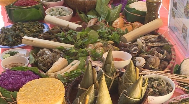 Nhiều món ăn truyền thống đặc sắc của bà con vùng Thạch Lâm