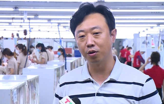 Ông Song Je Ik, Giám đốc điều hành công ty TNHH Viet Pan Pacific Thanh Hóa