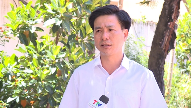 Ông Phạm Minh Vũ, Phó Chủ tịch UBND huyện Cẩm Thủy