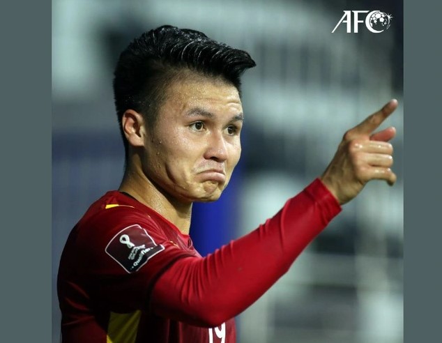 AFC cũng cảm thấy phấn khích trước việc tiền vệ Nguyễn Quang Hải gia nhập Pau FC (Ảnh: Fanpage AFC).