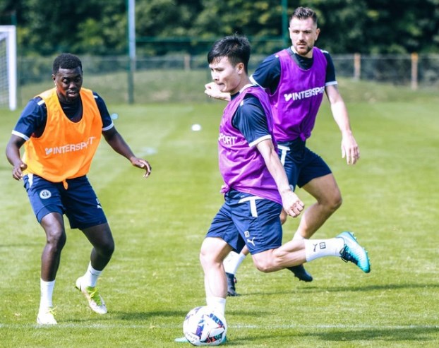 Quang Hải có thể ra mắt Pau FC vào ngày 8/7 (ảnh: FBNV).