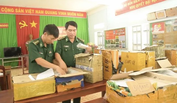 Lô hàng bị bắt giữ.
