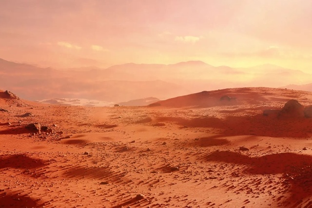 Không loại trừ sự sống đã tồn tại trên sao Hỏa. Ảnh: NASA