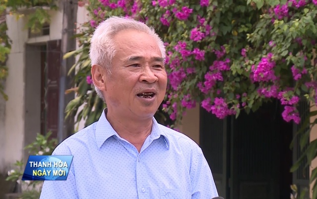 Ông Nguyễn Văn Sơn  Thôn Thành Nam, xã Hoằng Lộc, huyện Hoằng Hoá  (Mọi chỗ, mọi nơi đều là công viên, tối đến vui, tối đến là  bà con thể dục thể thao. Bà con tấp nập, làm nhà làm cửa, công trình vườn hộ, vườn mẫu, bà con từ trong nhà bước ra khỏi ngõ đều là kiểu mẫu, con em đi nơi đâu cũng muốn về quê) 